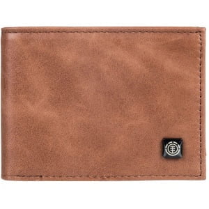 element segur leather pénztárca brown 01