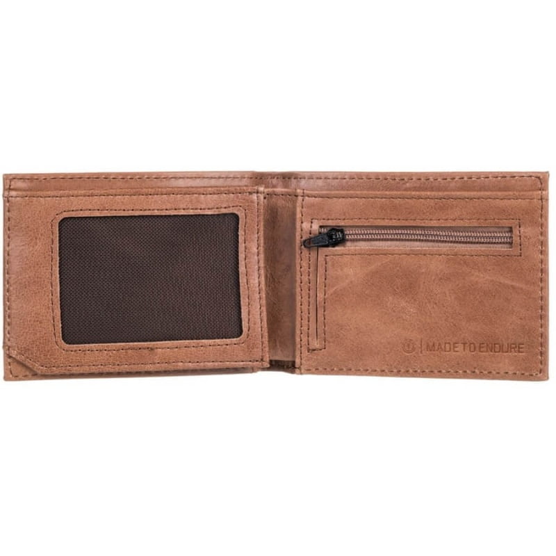 element segur leather pénztárca brown 02